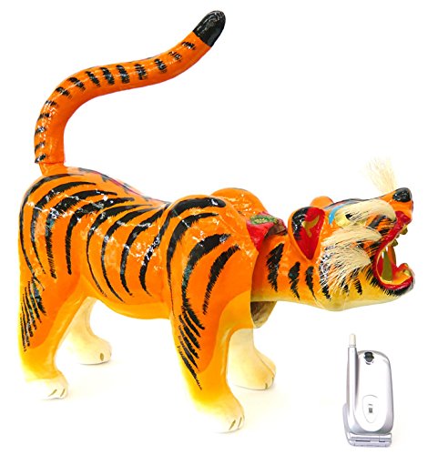 工芸品 虎 Amazon.co.jp: 張り子の虎 張子虎 1号～10号 (8 張子の虎8号